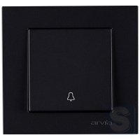 Кнопка дзвінка Arvia Electric KAREN Чорний (20 07 2000 207)